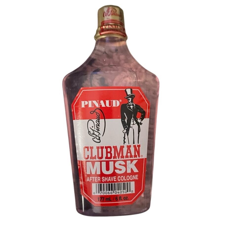 Clubman Musk After Shave Cologne Lotion 6 fl oz Brand New